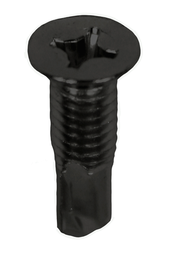 Major LS-31 Special Machine Screw - Thread Tec-Point, Black (25 Pack) Locksets Major Manufacturing