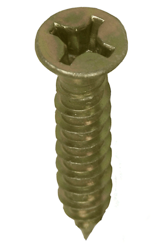 Major LS-35 Special Wood Screw, Yellow Zinc (25 Pack) Locksets Major Manufacturing