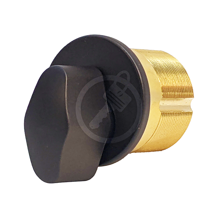 1 1/8" T-Turn Mortise Cylinder (Oil Rubbed Bronze) Mortise Cylinder GMS Industries