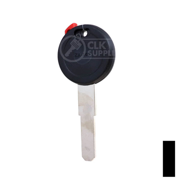 Uncut Chipless Key Blank | Zadi, Ducati | ZD30T5, TP00ZA-14.P Motor Sport Key JMA USA