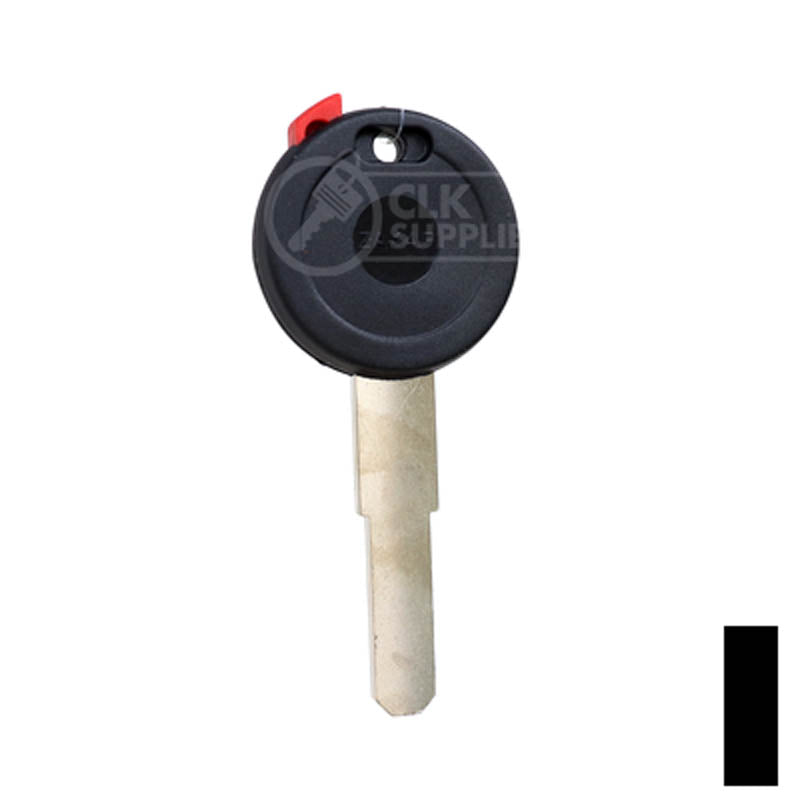 Uncut Chipless Key Blank | Zadi, Ducati | ZD30T5, TP00ZA-14.P