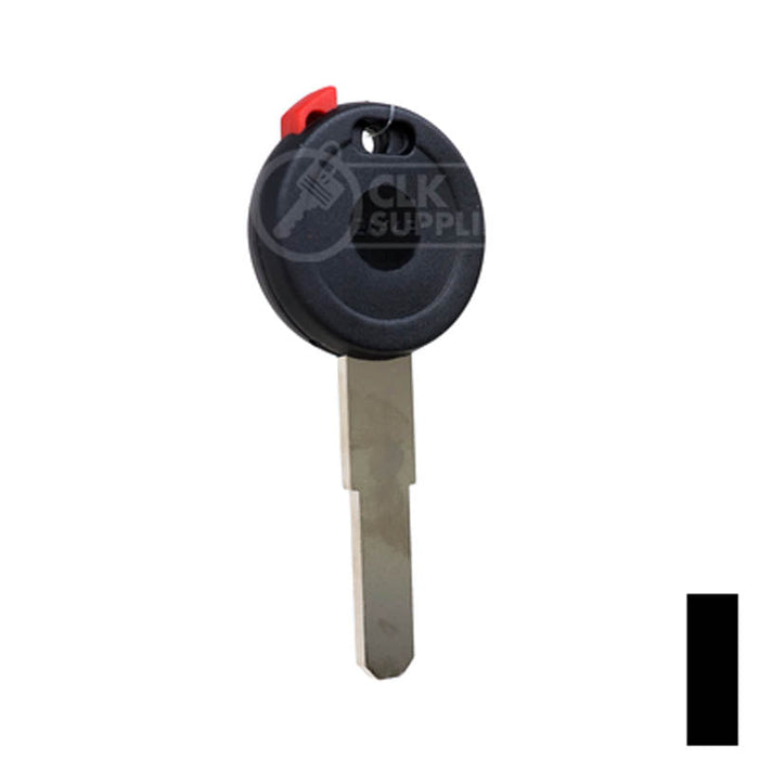 Uncut Chipless Key Blank | Zadi, Ducati | ZD30T5, TP00ZA-14.P Motor Sport Key JMA USA