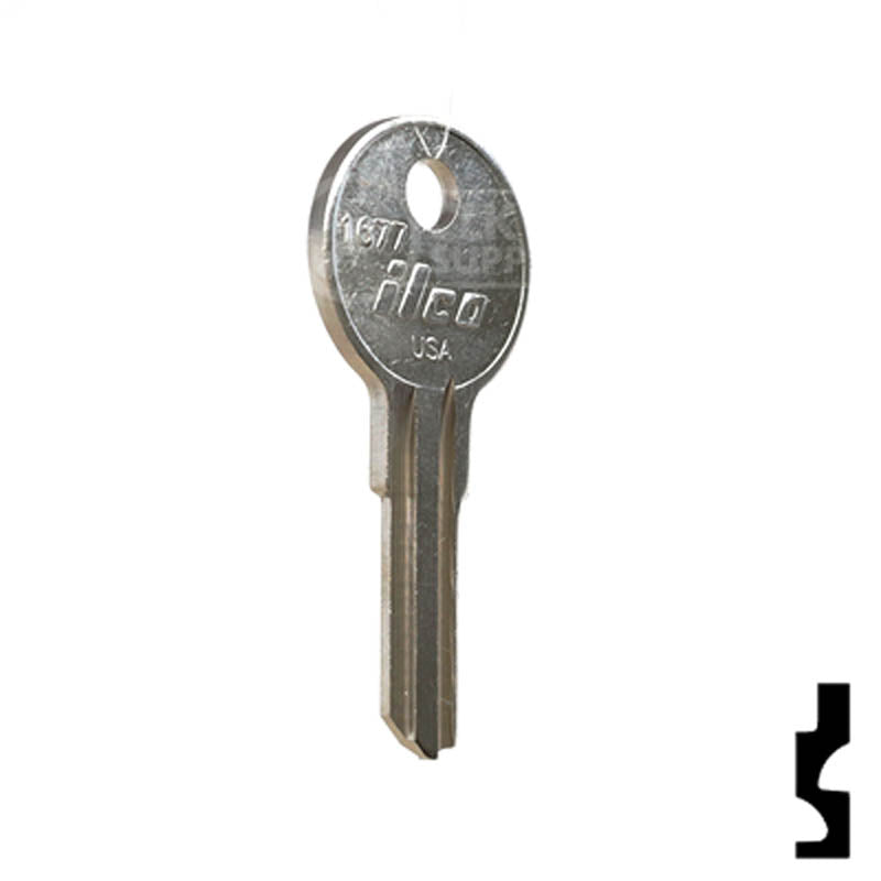 Uncut Key Blank | EZ-GO | 1677, 1919 Motor Sport Key Ilco