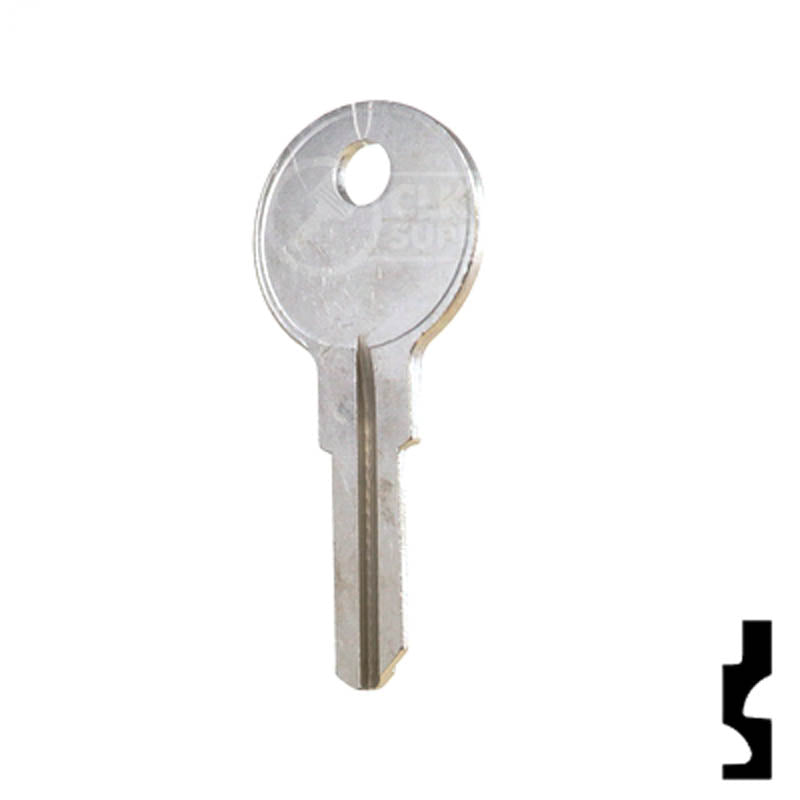 Uncut Key Blank | EZ-GO | 1677, 1919 Motor Sport Key Ilco