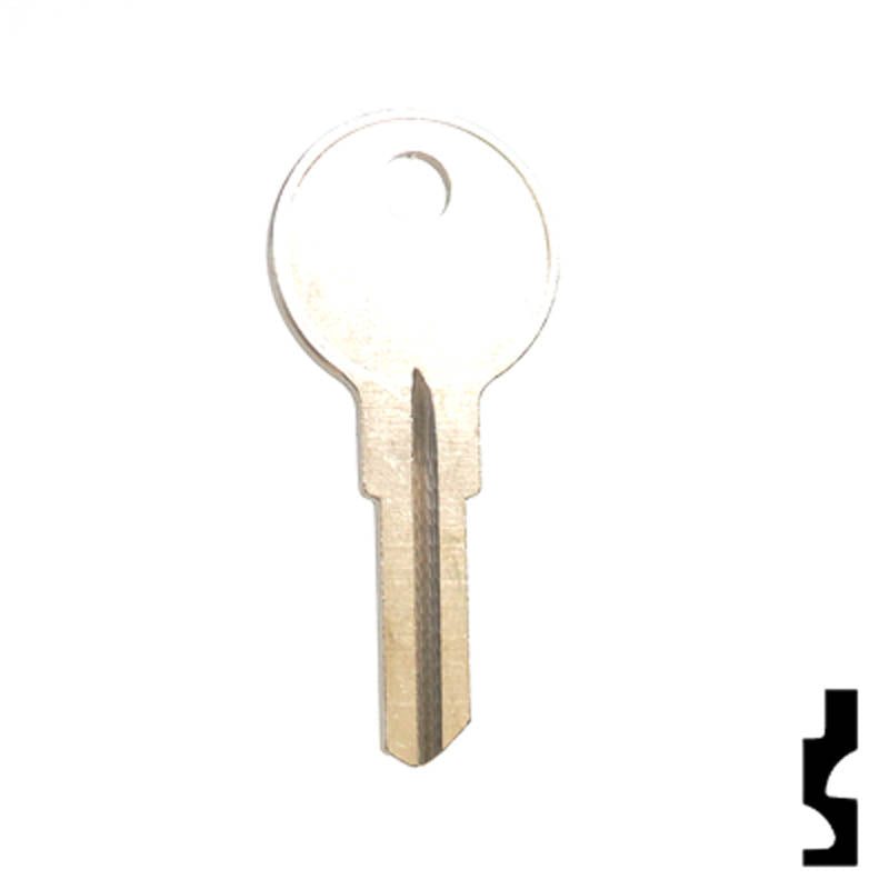 Uncut Key Blank | EZ-GO | 1677, 1919 Motor Sport Key Ilco