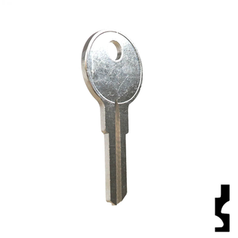 Uncut Key Blank | EZ-GO | 1677, 1919 Motor Sport Key Ilco