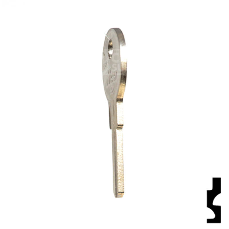 Uncut Key Blank | EZ-GO | 1677, 1919 Motor Sport Key Ilco