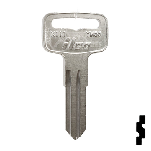 Uncut Key Blank | Yamaha | X111, YM55 Motor Sport Key Ilco