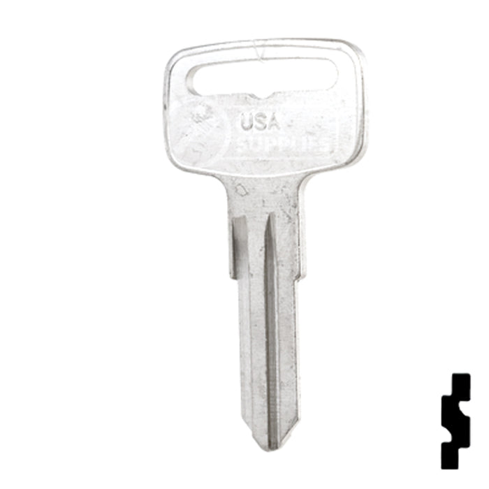 Uncut Key Blank | Yamaha | X111, YM55 Motor Sport Key Ilco