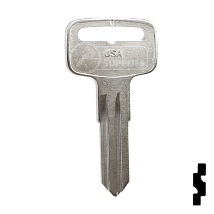 Uncut Key Blank | Yamaha | X111, YM55 Motor Sport Key Ilco