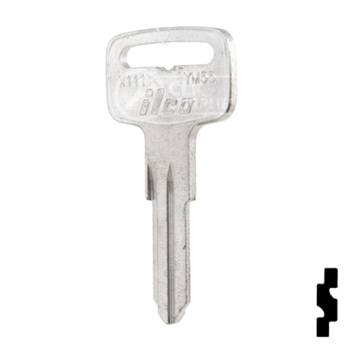 Uncut Key Blank | Yamaha | X111, YM55 Motor Sport Key Ilco