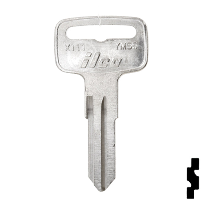 Uncut Key Blank | Yamaha | X111, YM55 Motor Sport Key Ilco