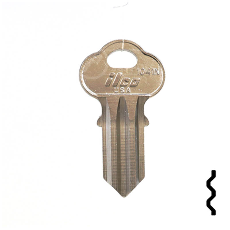 1041N Chicago Key Office Furniture-Mailbox Key Ilco