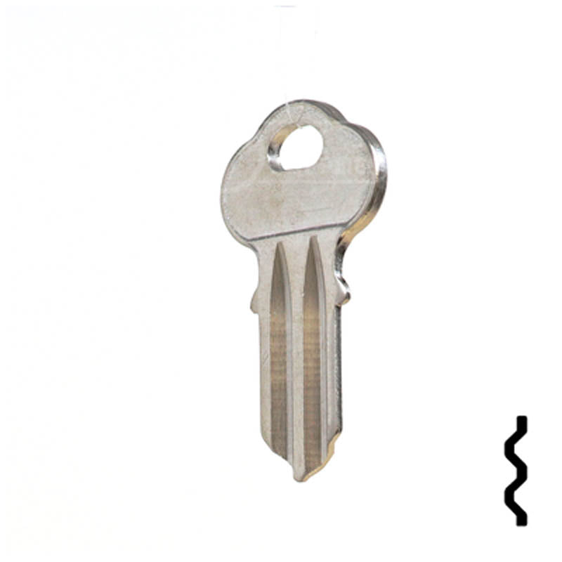 1041N Chicago Key Office Furniture-Mailbox Key Ilco