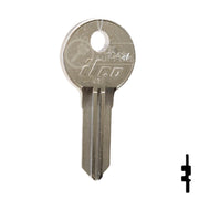 1042A Illinois, Stack-On Key Office Furniture-Mailbox Key Ilco