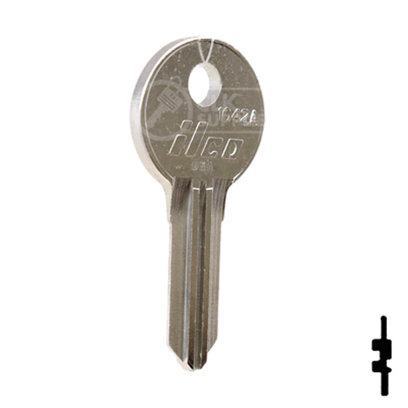 1042A Illinois, Stack-On Key Office Furniture-Mailbox Key Ilco
