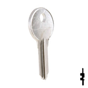 1042A Illinois, Stack-On Key Office Furniture-Mailbox Key Ilco