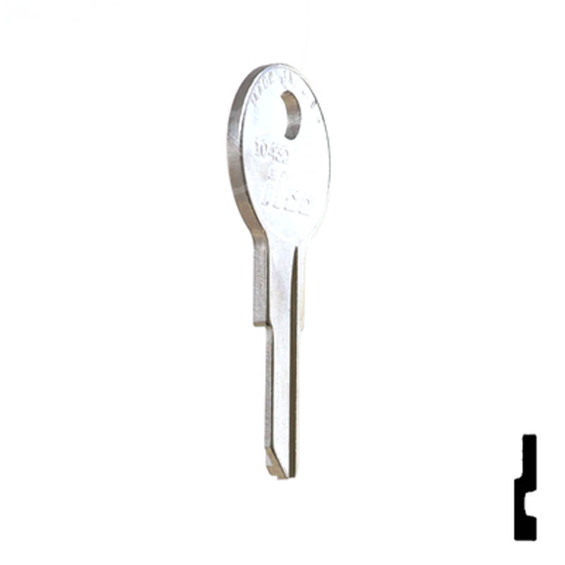 1043D, IL260 Illinois Key Office Furniture-Mailbox Key Ilco