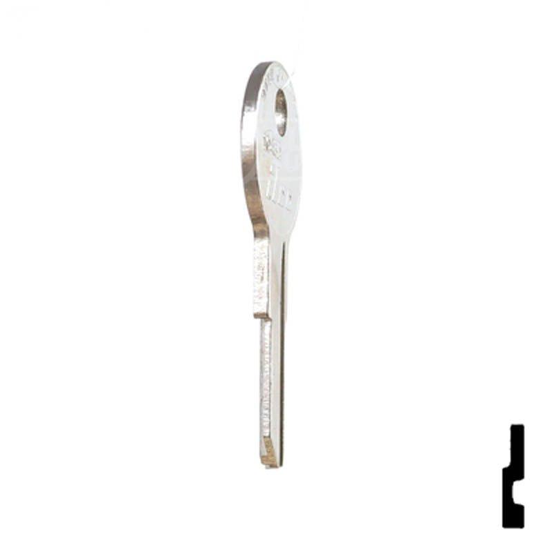 1043D, IL260 Illinois Key Office Furniture-Mailbox Key Ilco