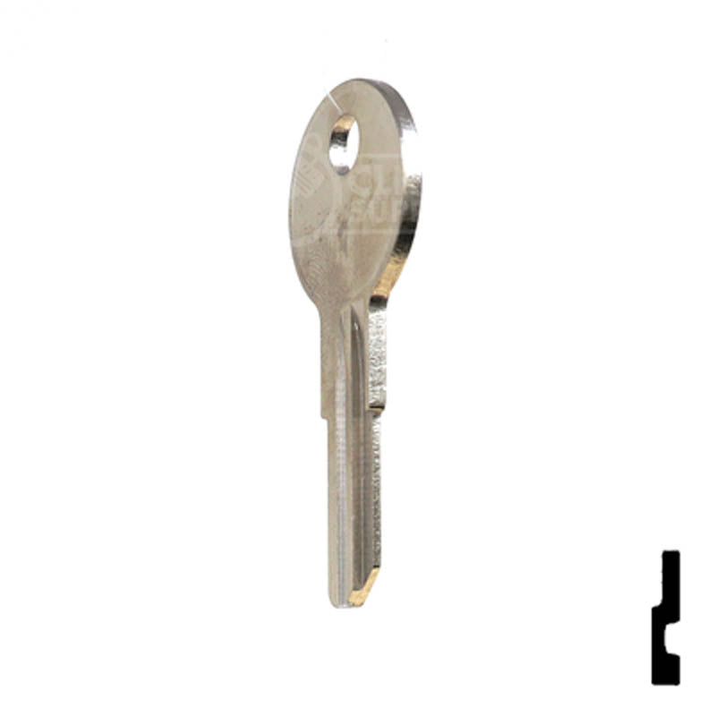 1043D, IL260 Illinois Key Office Furniture-Mailbox Key Ilco