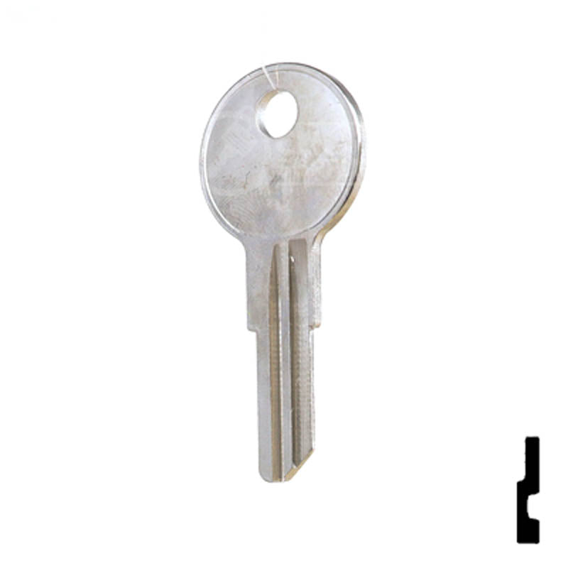 1043D, IL260 Illinois Key Office Furniture-Mailbox Key Ilco