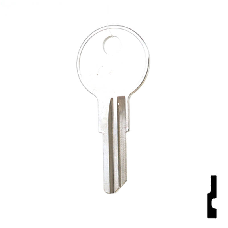 1043D, IL260 Illinois Key Office Furniture-Mailbox Key Ilco