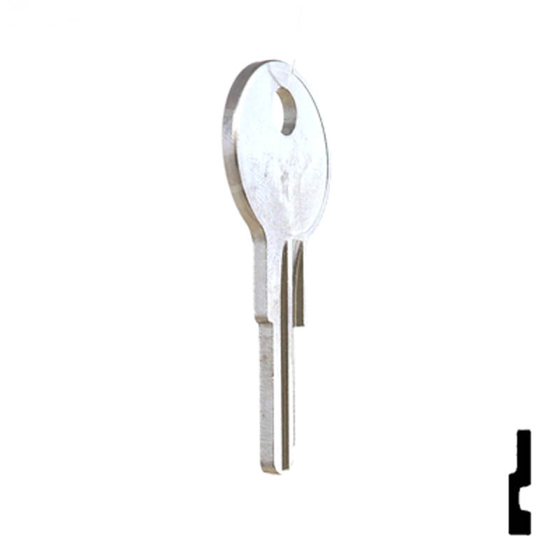 1043D, IL260 Illinois Key Office Furniture-Mailbox Key Ilco