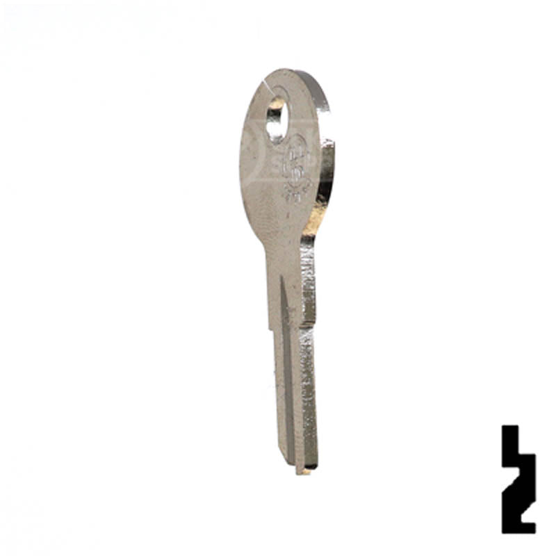 1043E Illinois Key Office Furniture-Mailbox Key Ilco