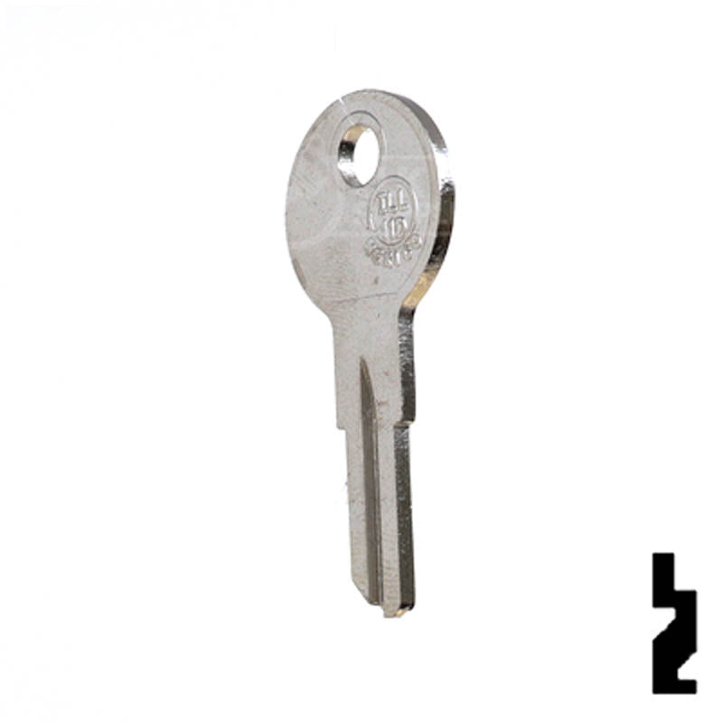 1043E Illinois Key Office Furniture-Mailbox Key Ilco