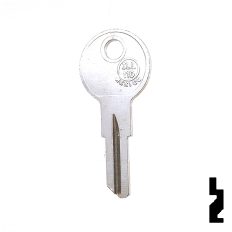 1043E Illinois Key Office Furniture-Mailbox Key Ilco