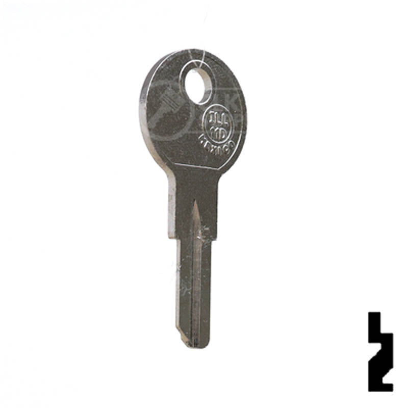 1043E Illinois Key Office Furniture-Mailbox Key Ilco