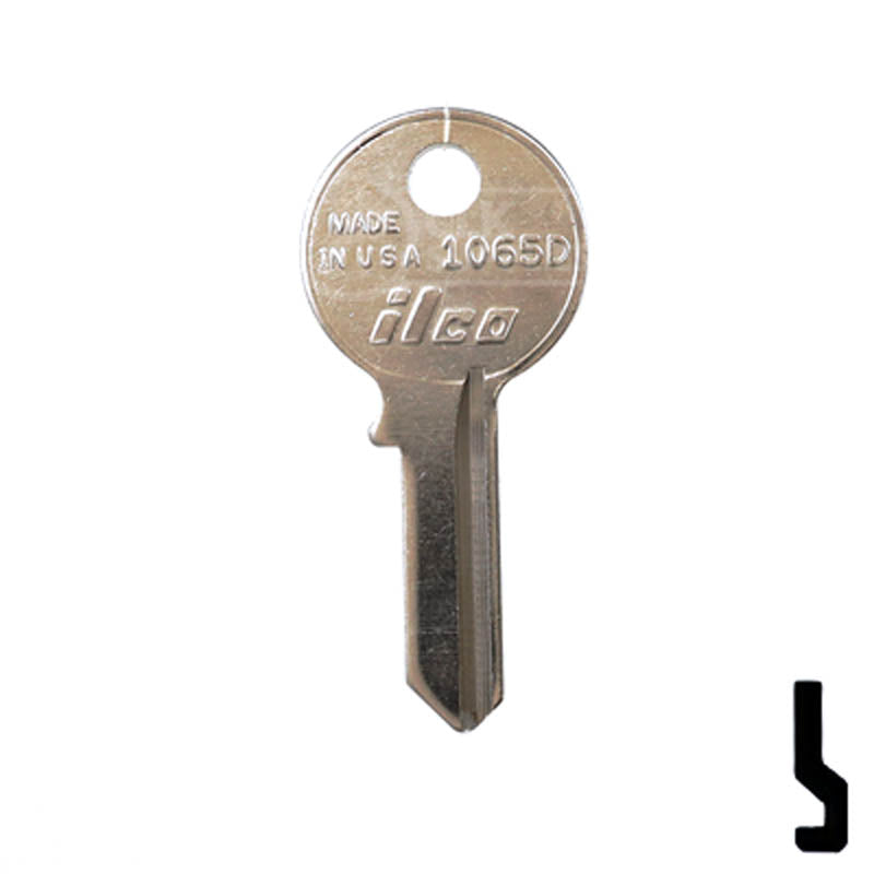1065D NCL, National Cabinet Key Office Furniture-Mailbox Key Ilco