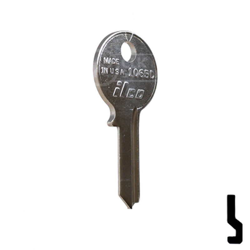 1065D NCL, National Cabinet Key Office Furniture-Mailbox Key Ilco