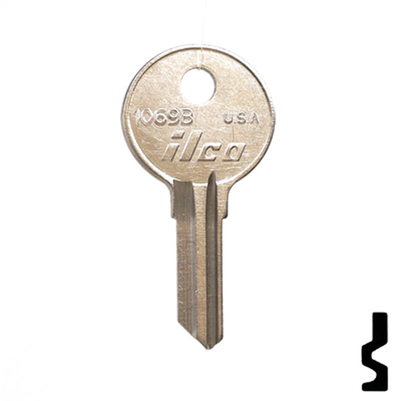 1069B National Cabinet Lock Key Office Furniture-Mailbox Key Ilco