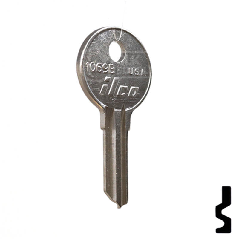 1069B National Cabinet Lock Key Office Furniture-Mailbox Key Ilco