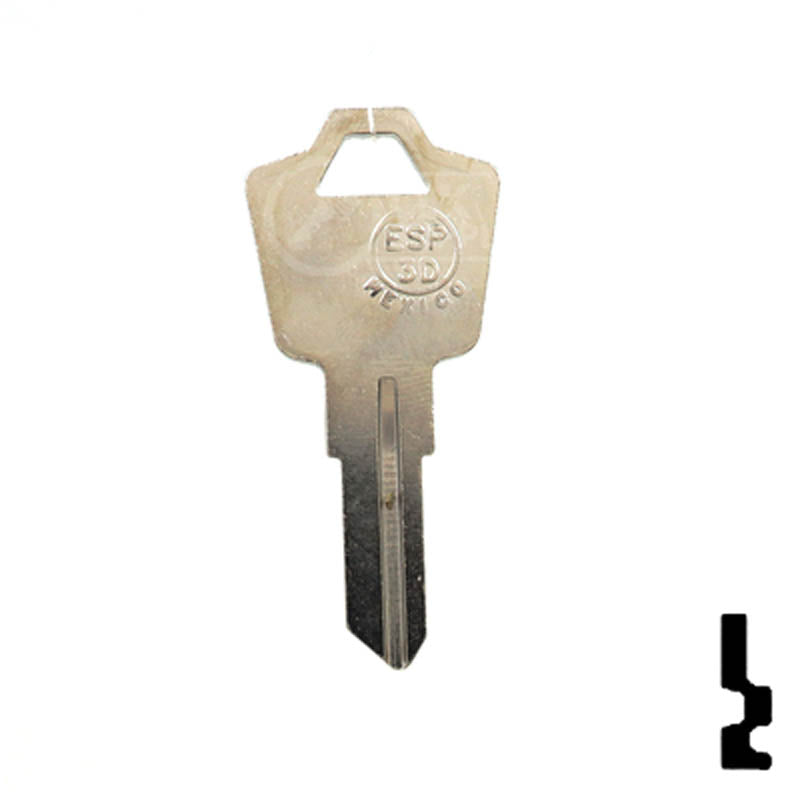 1502, ES8 ESP Mail Box Key Office Furniture-Mailbox Key JMA USA