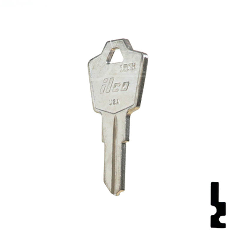 1531 Hon, ESP Key Office Furniture-Mailbox Key Ilco