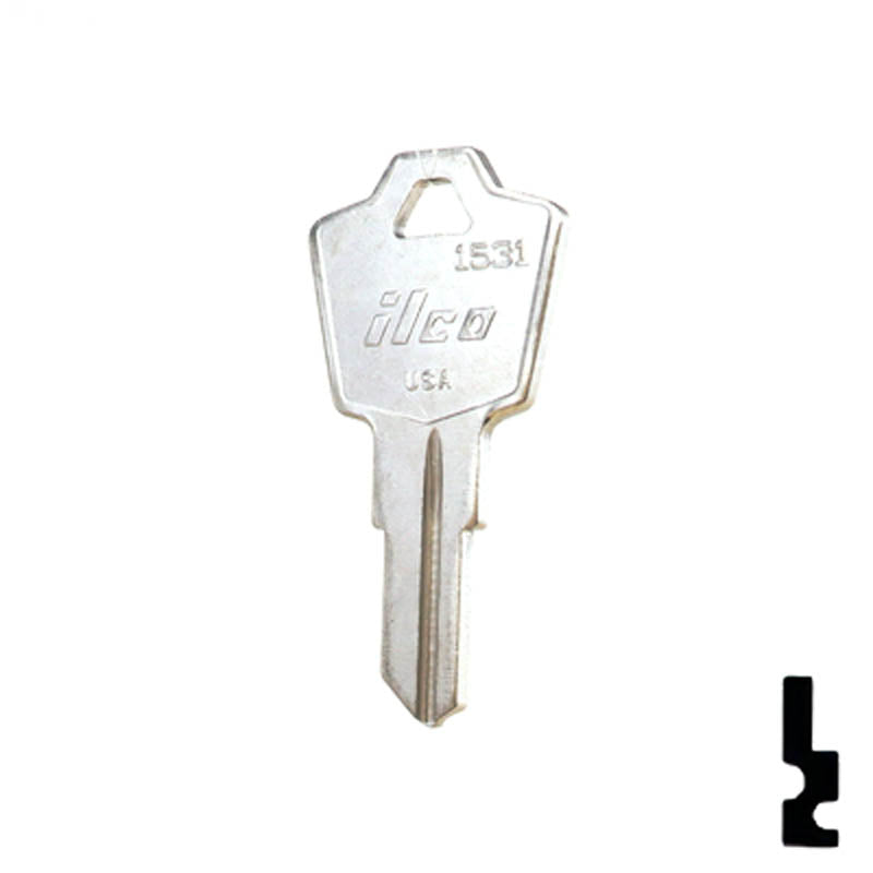 1531 Hon, ESP Key Office Furniture-Mailbox Key Ilco