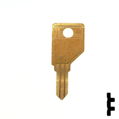 1534 Shaw Walker Key Office Furniture-Mailbox Key Ilco