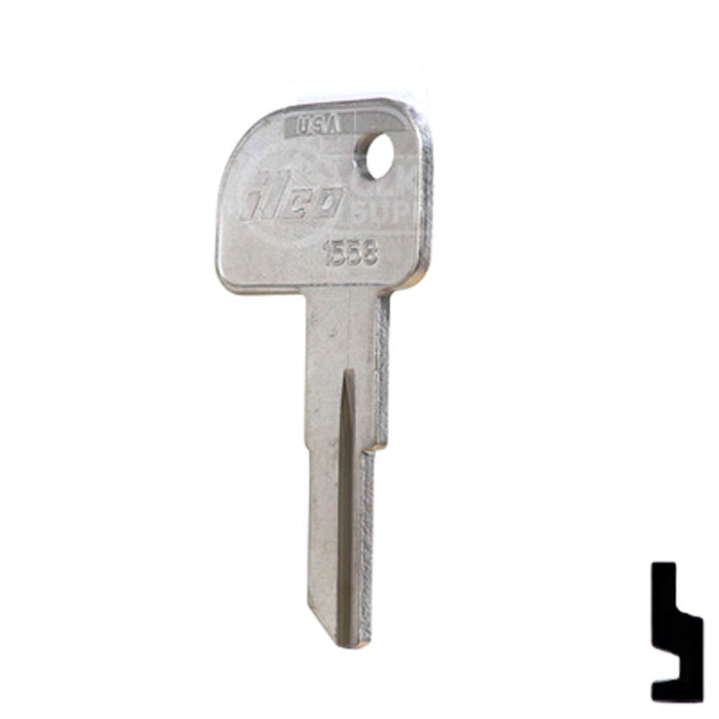 1558 Canada Post Key Office Furniture-Mailbox Key Ilco
