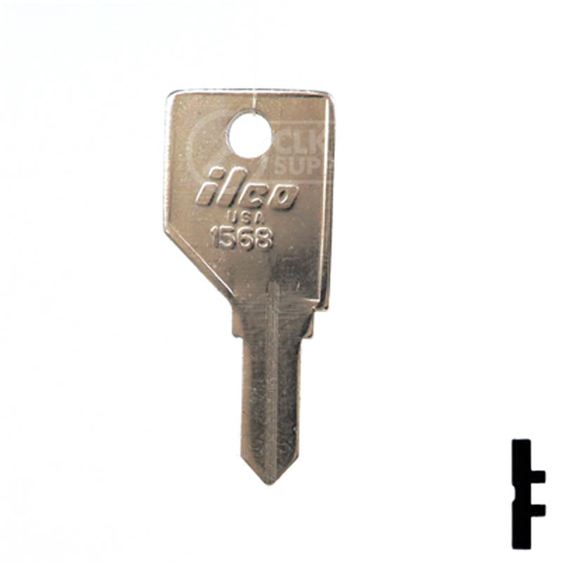 1568 Shaw Walker Key Office Furniture-Mailbox Key Ilco