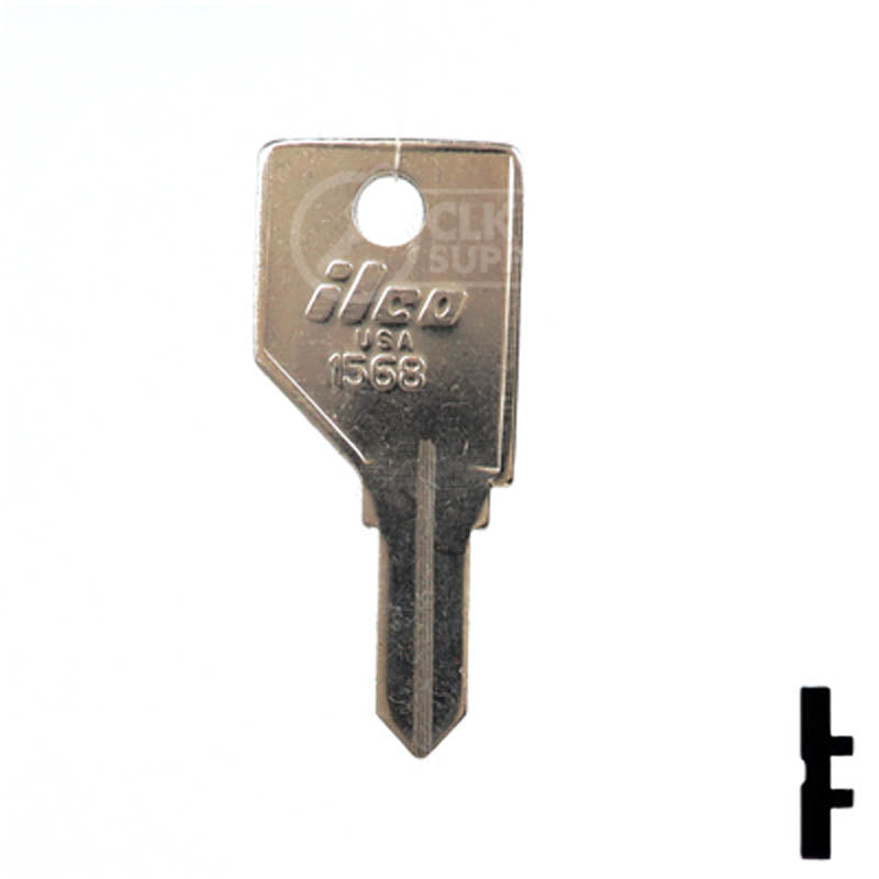 1568 Shaw Walker Key Office Furniture-Mailbox Key Ilco