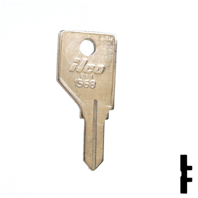 1568 Shaw Walker Key Office Furniture-Mailbox Key Ilco