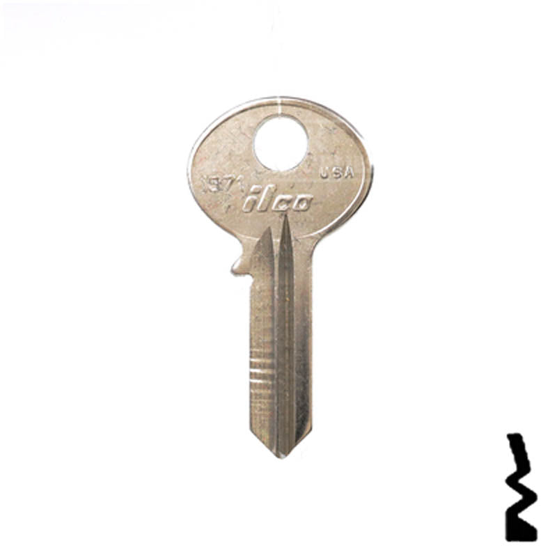 1571 Holga, Import Key Office Furniture-Mailbox Key Ilco