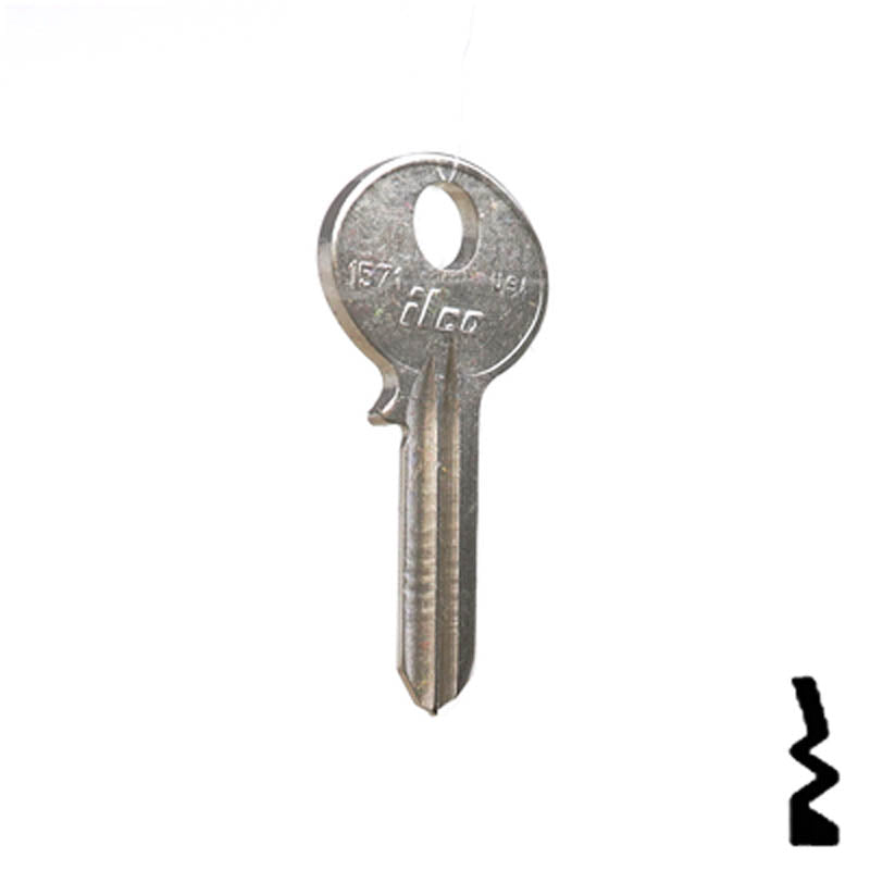 1571 Holga, Import Key Office Furniture-Mailbox Key Ilco