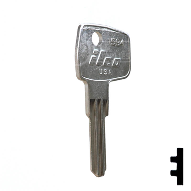 1594 Canada Post Key Office Furniture-Mailbox Key Ilco