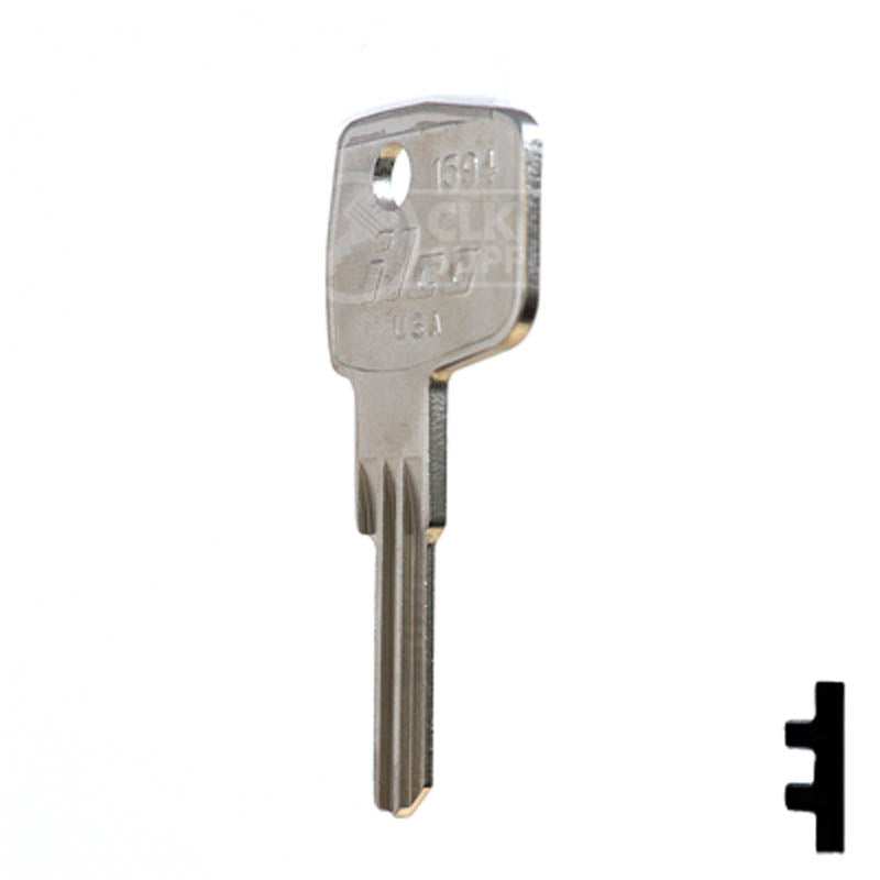 1594 Canada Post Key Office Furniture-Mailbox Key Ilco