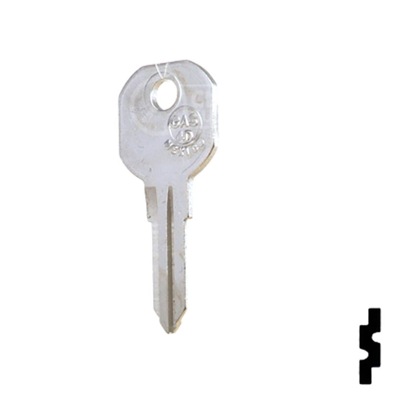 1611R Gas Cap Key Office Furniture-Mailbox Key JMA USA