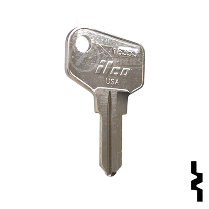 1635J ARFE Cam Lock Key Office Furniture-Mailbox Key Ilco