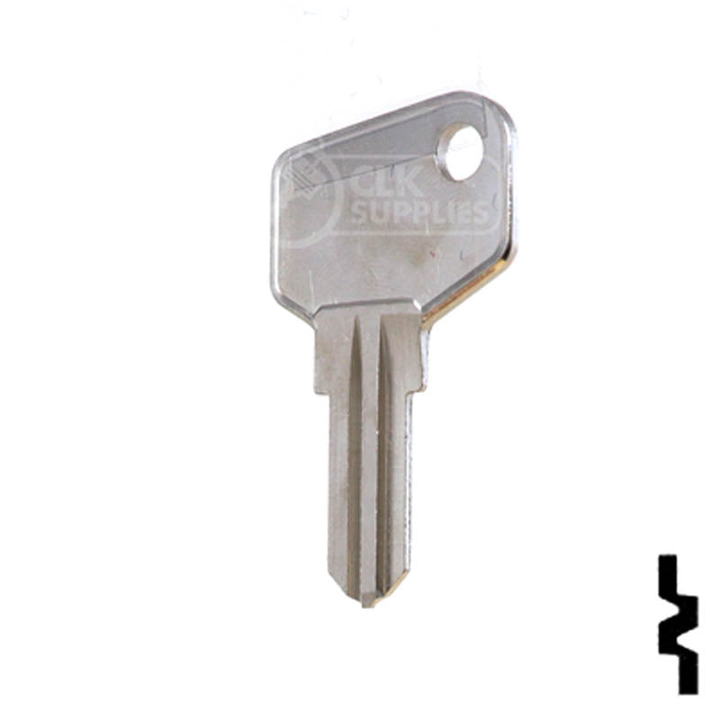 1635J ARFE Cam Lock Key Office Furniture-Mailbox Key Ilco